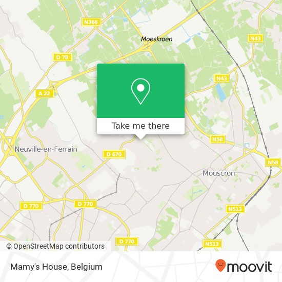 Mamy's House map