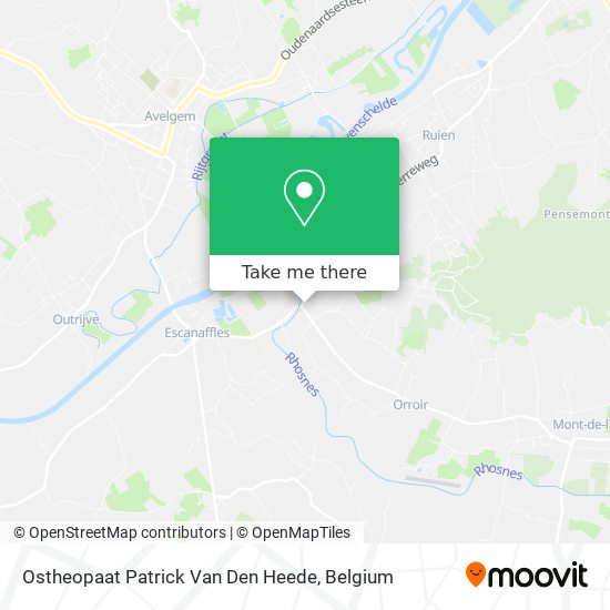 Ostheopaat Patrick Van Den Heede map