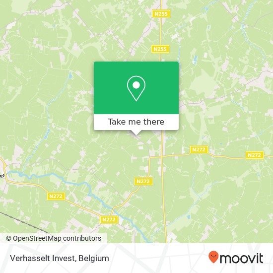 Verhasselt Invest map