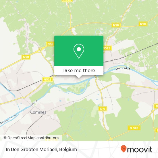 In Den Grooten Moriaen map