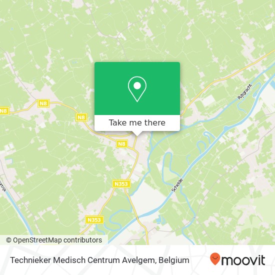 Technieker Medisch Centrum Avelgem map