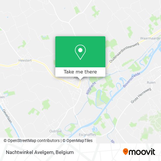 Nachtwinkel Avelgem map