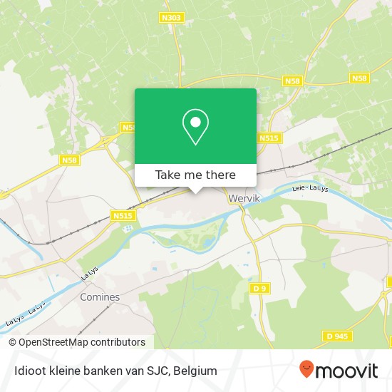 Idioot kleine banken van SJC map