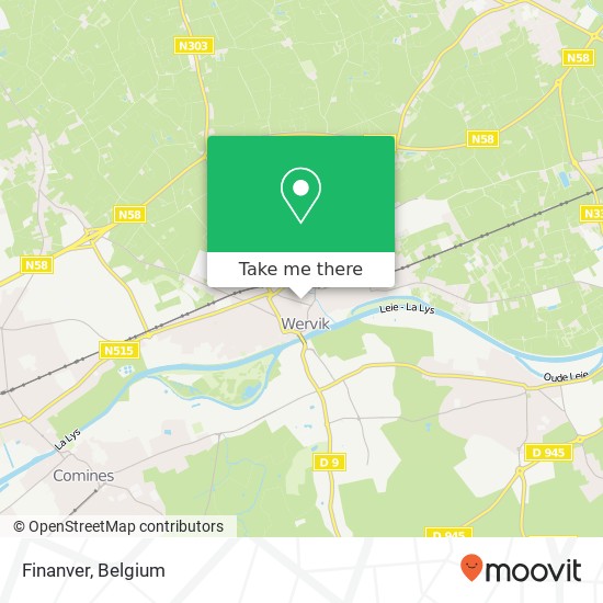 Finanver map