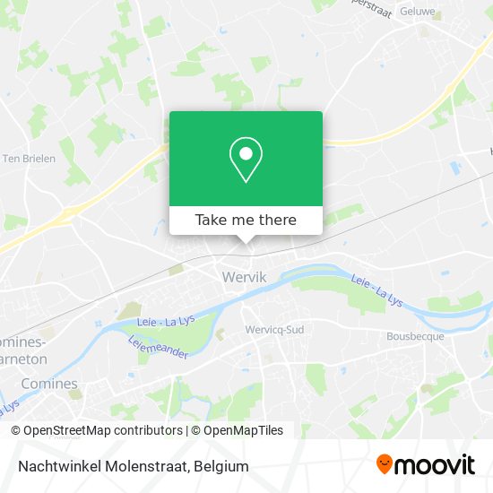 Nachtwinkel Molenstraat map