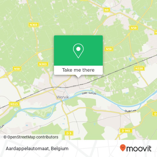 Aardappelautomaat map