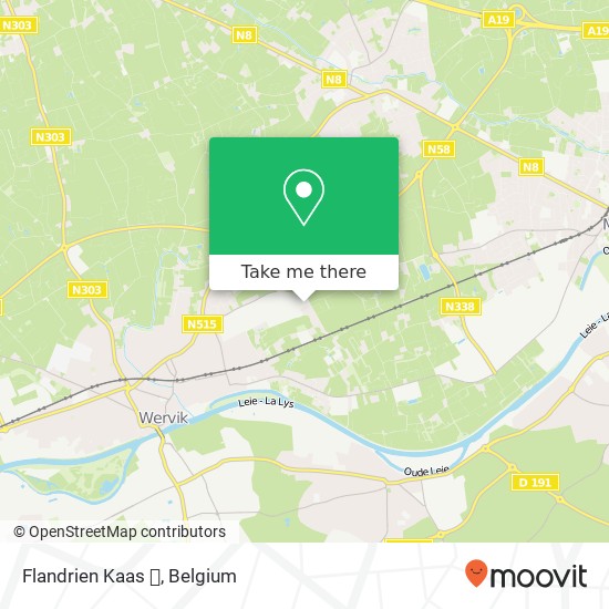Flandrien Kaas 🧀 map