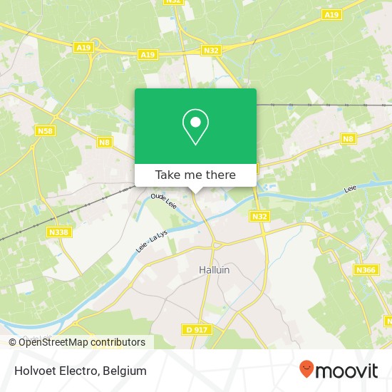 Holvoet Electro map