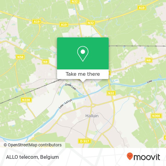 ALLO telecom map