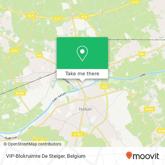 VIP-Blokruimte De Steiger plan