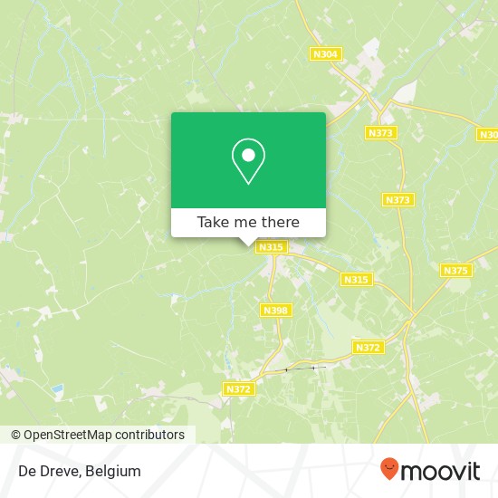 De Dreve map