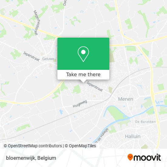 bloemenwijk map