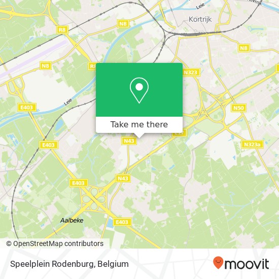 Speelplein Rodenburg map