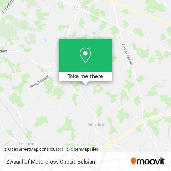 Zwaanhof Motorcross Circuit map