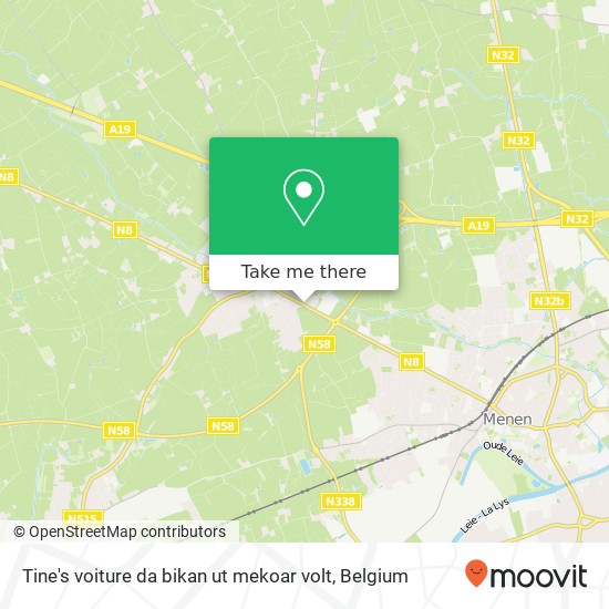 Tine's voiture da bikan ut mekoar volt map