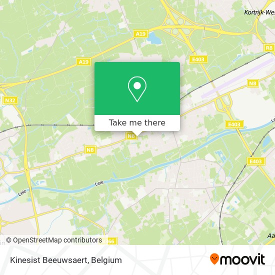 Kinesist Beeuwsaert map