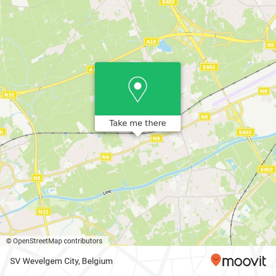 SV Wevelgem City map