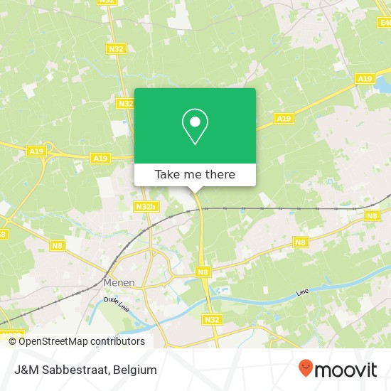 J&M Sabbestraat map