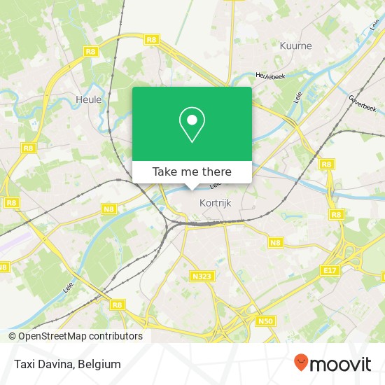 Taxi Davina map