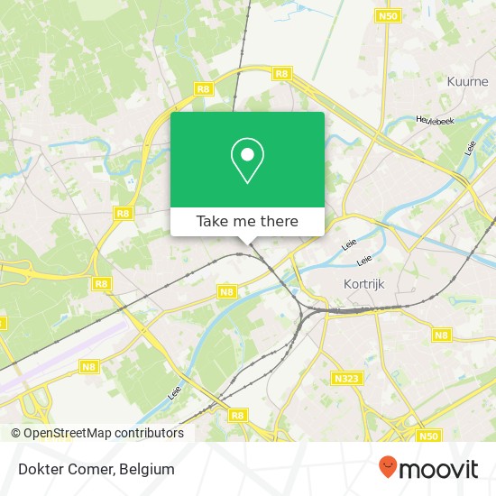 Dokter Comer map