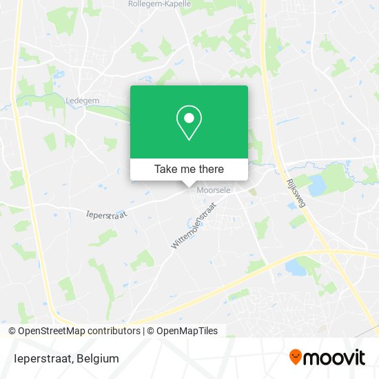 Ieperstraat map