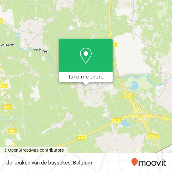 de keuken van de buysekes map