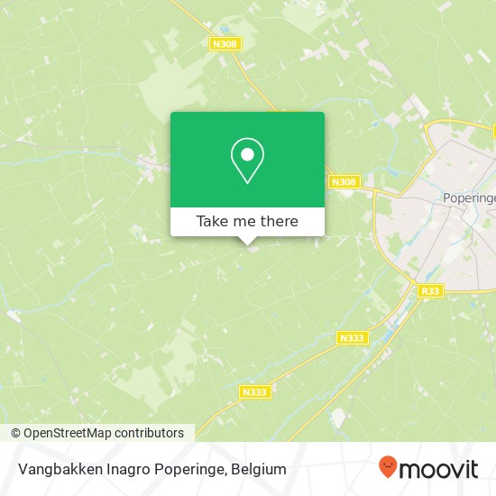 Vangbakken Inagro Poperinge plan