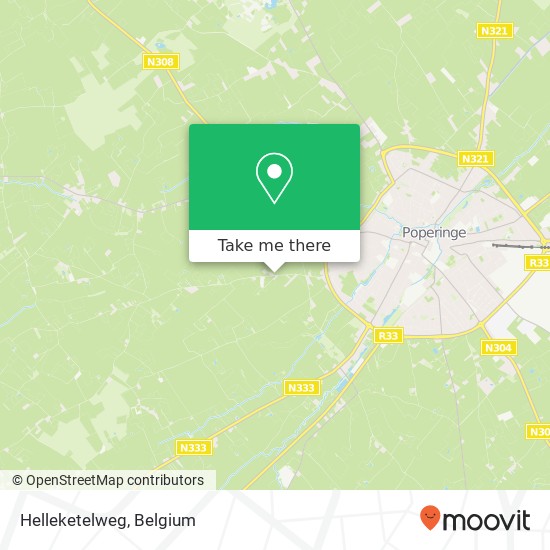 Helleketelweg map