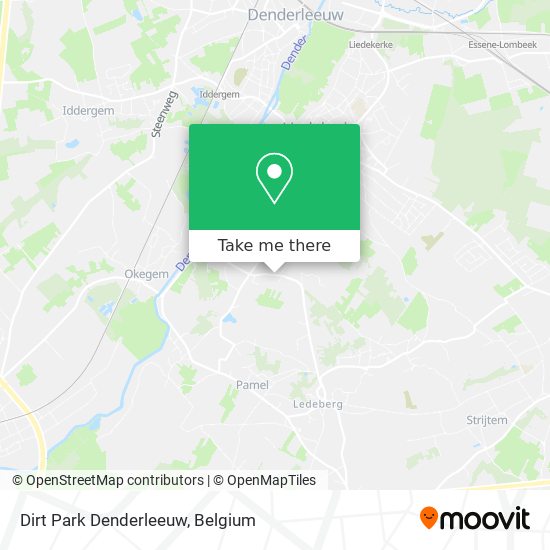 Dirt Park Denderleeuw map