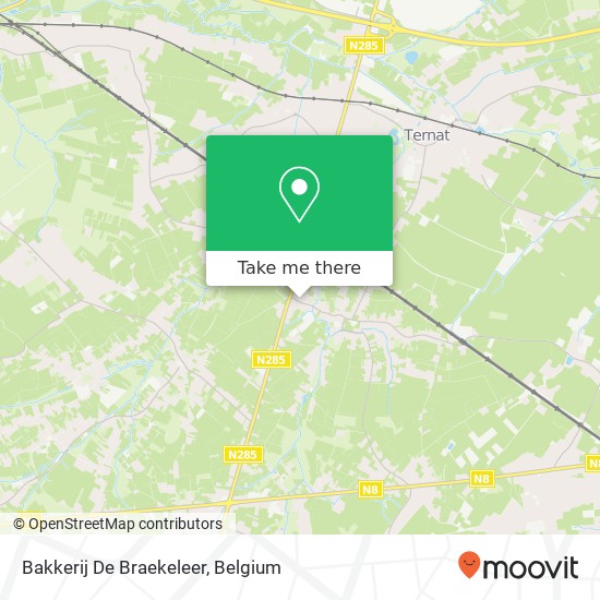 Bakkerij De Braekeleer map