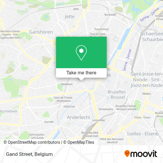 Gand Street map