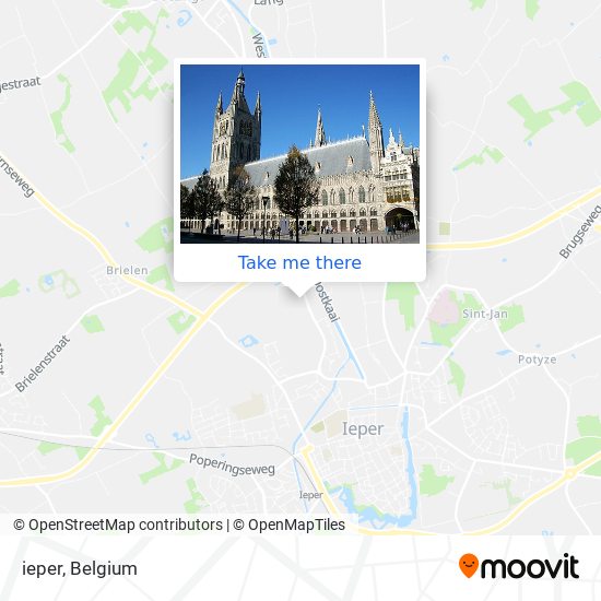 ieper map