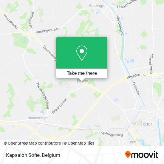 Kapsalon Sofie map