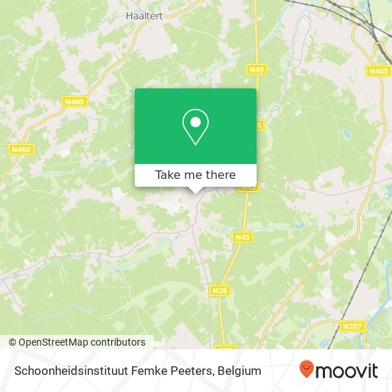 Schoonheidsinstituut Femke Peeters map