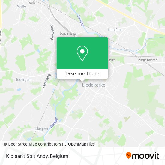 Kip aan't Spit Andy map