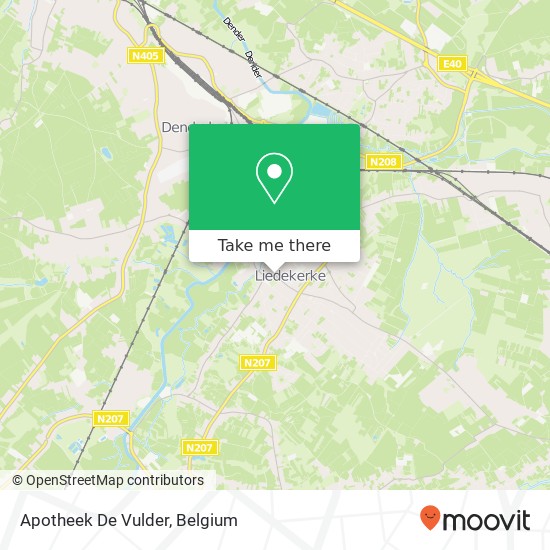 Apotheek De Vulder map