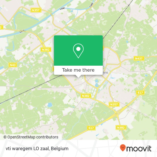 vti waregem LO zaal map