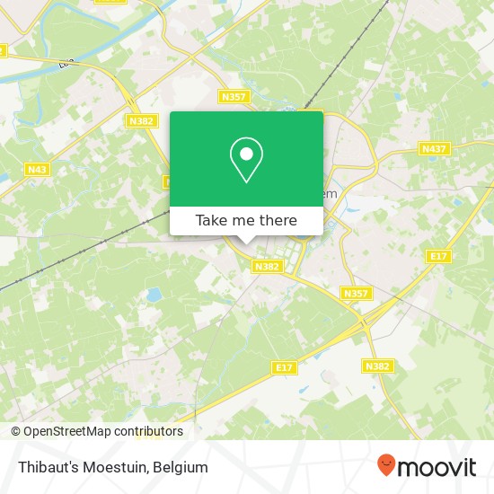 Thibaut's Moestuin map