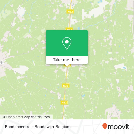 Bandencentrale Boudewijn map