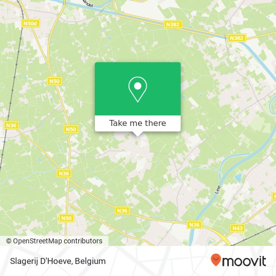 Slagerij D'Hoeve plan