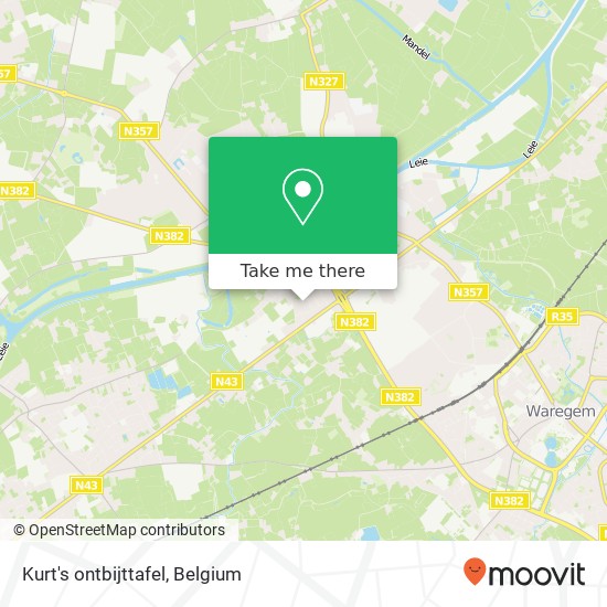 Kurt's ontbijttafel map