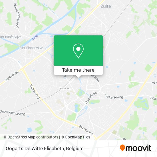 Oogarts De Witte Elisabeth map