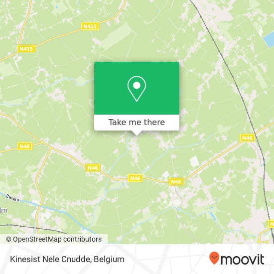 Kinesist Nele Cnudde map