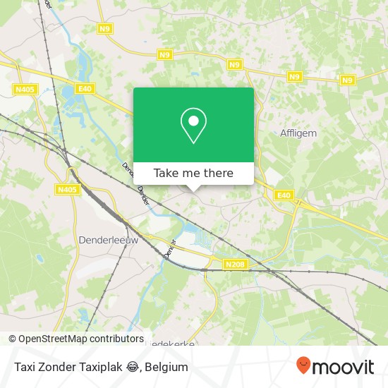 Taxi Zonder Taxiplak 😂 map