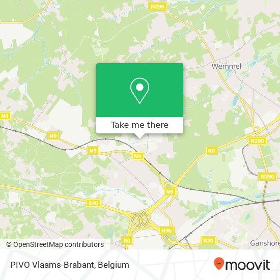 PIVO Vlaams-Brabant plan