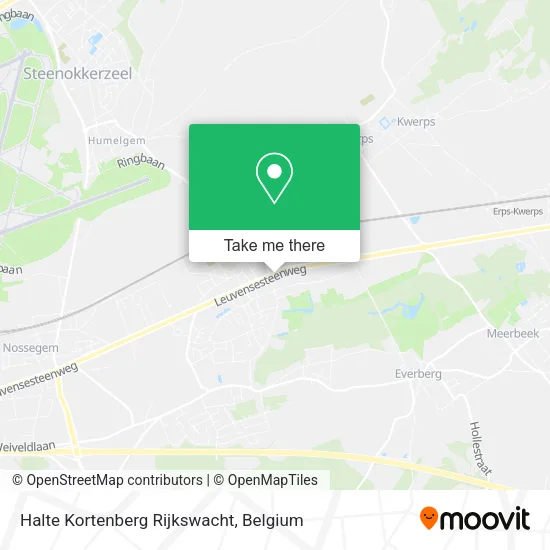 Halte Kortenberg Rijkswacht map