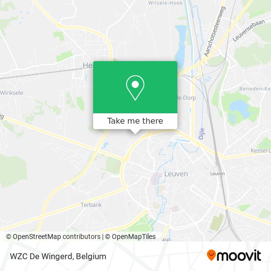 WZC De Wingerd map