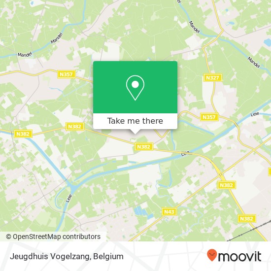 Jeugdhuis Vogelzang plan