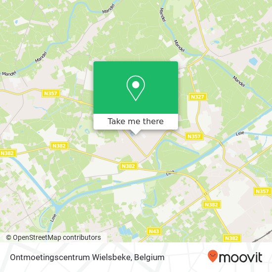 Ontmoetingscentrum Wielsbeke map