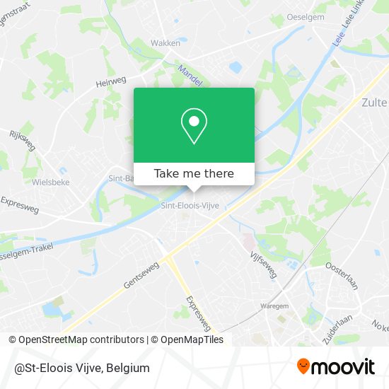 @St-Eloois Vijve map